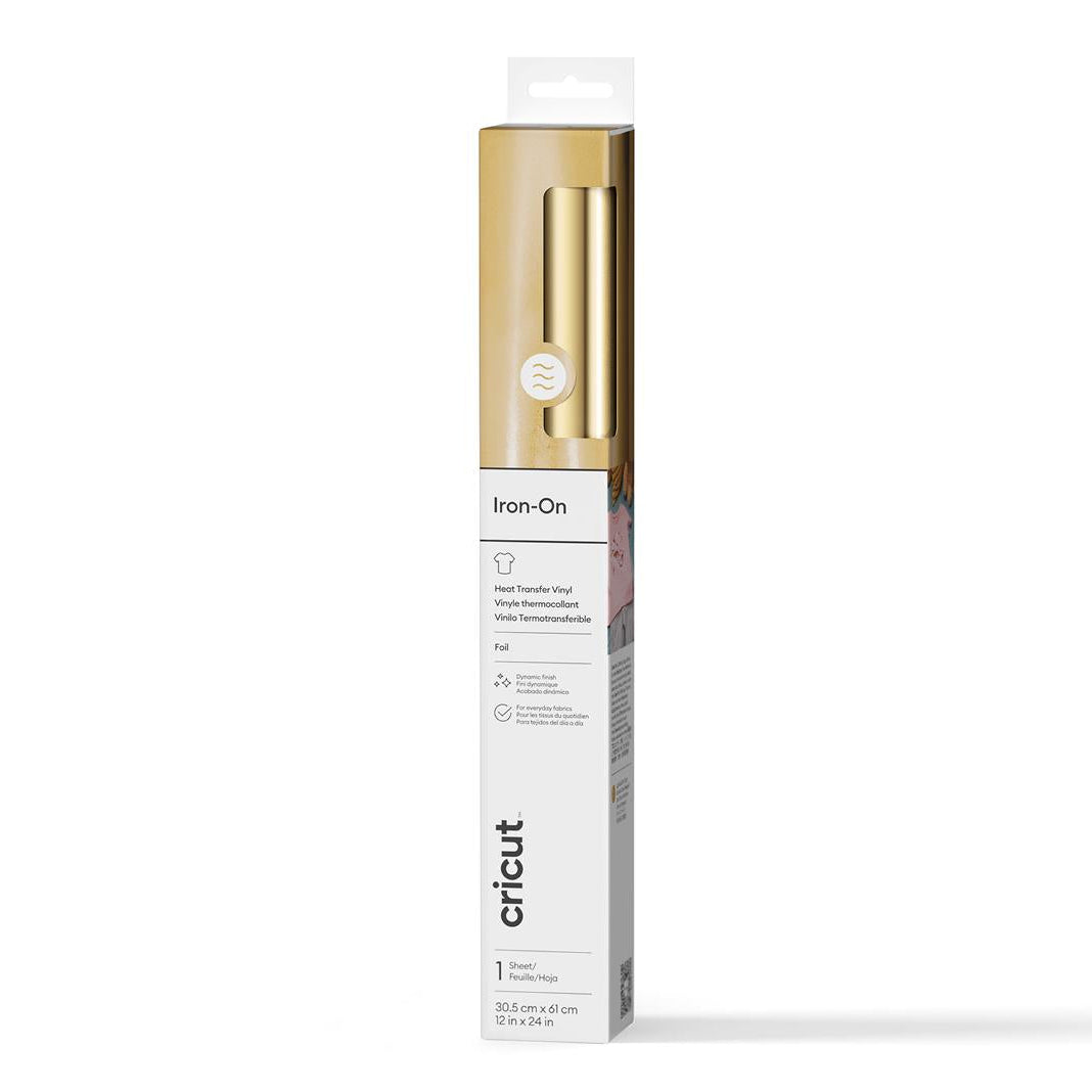 Cricut Foil iron-on 30x60 cm light gold
