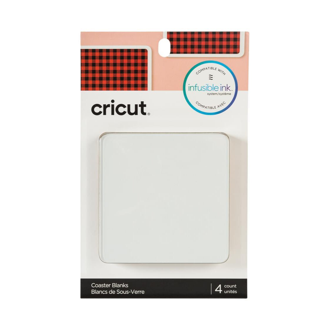 Cricut Aluminim Coasters 4 pk for sublimering / infusible ink