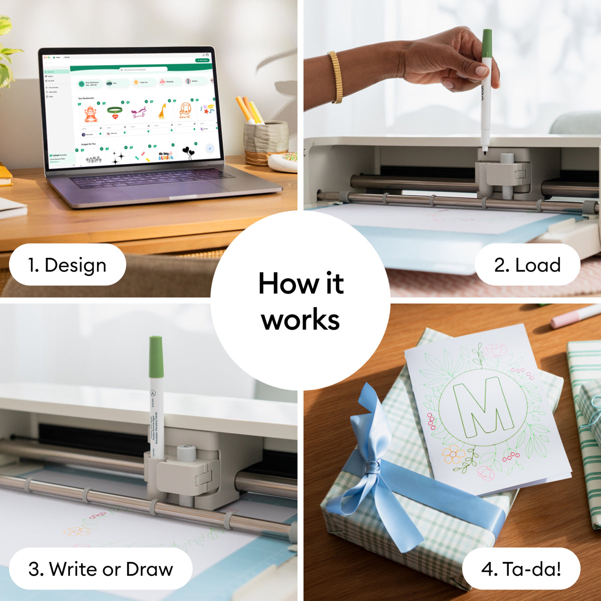 Cricut Dual-Sided Markers tusjpenn 20 stk + adapter
