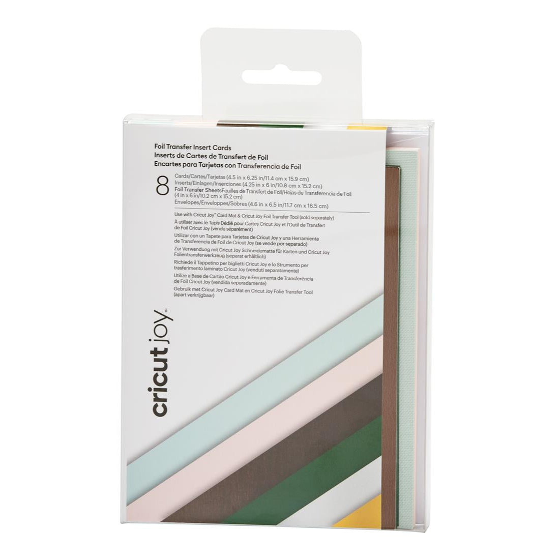 Cricut Joy Insert Cards FOIL Forest A6 (11,4 cm x 15,9 cm) 8-pack